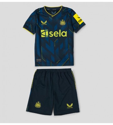 Maillot de foot Newcastle United Troisième enfant 2023-24 Manches Courte (+ pantalon court)